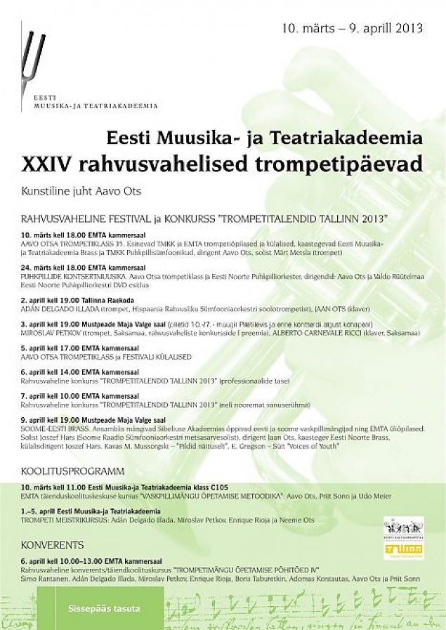 EMTA XXIV rahvusvahelised trompetipäevad