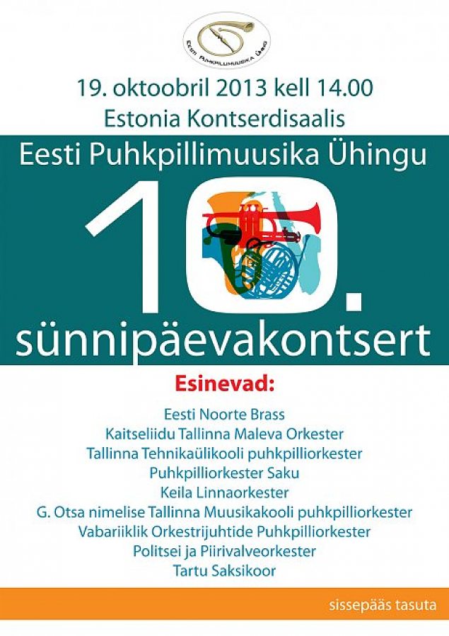 Eesti Puhkpillimuusika Ühingu 10. sünnipäevakontsert