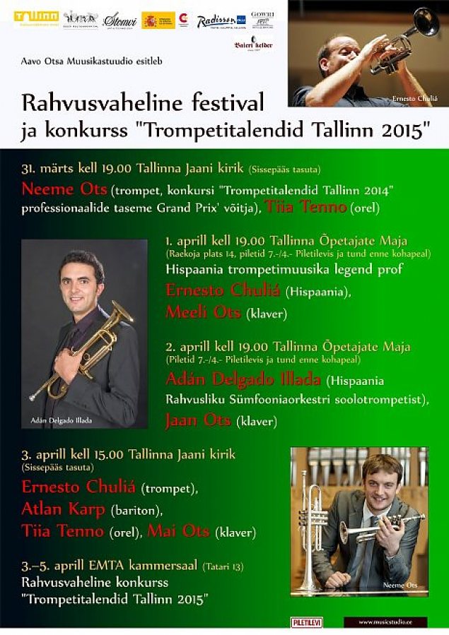 Rahvusvaheline festival ja konkurss "Trompetitalendid Tallinn 2015"