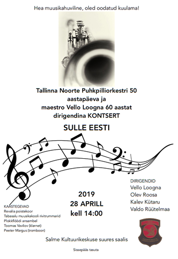Salme Kultuurikeskuses Galakontsert ''Sulle Eesti'' 
