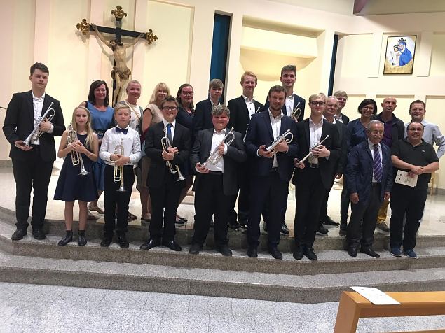 Tallinna Muusikakeskkooli trompetiansambel Itaalias