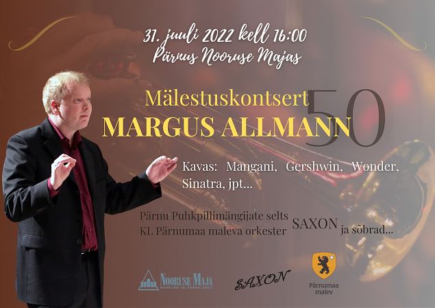 Mlestuskontsert Margus Allmann 50