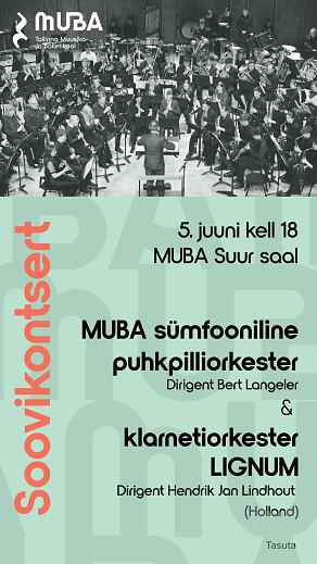 Klarnetiorkester Hollandist MUBA suures saalis
