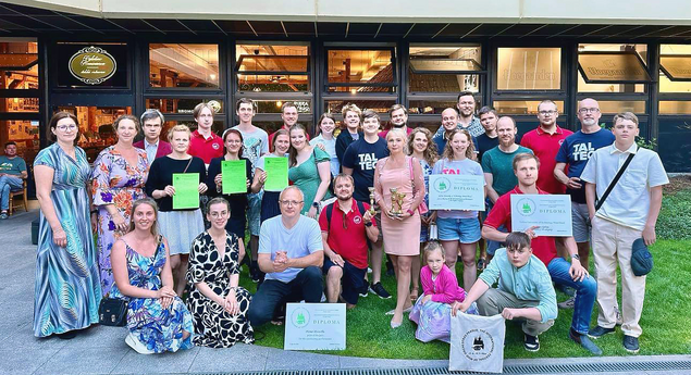 Tallinna Tehnikalikooli puhkpilliorkester saavutas Prahas kulddiplomi ja kategooriavidu