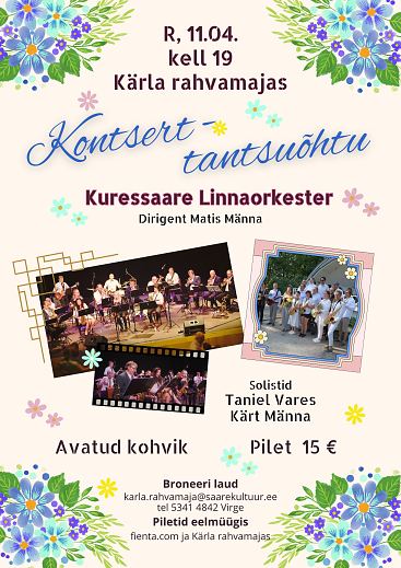 Kuressaare Linnaorkester Krla Rahvamajas