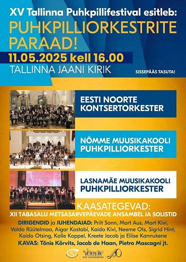 Puhkpilliorkestrite Paraad Tallinnas