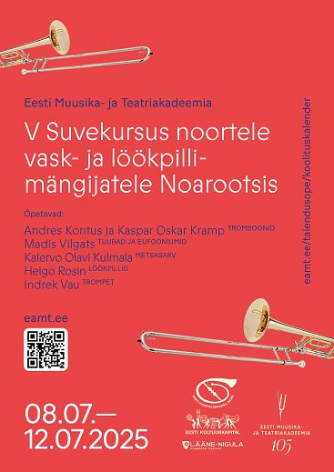 V Suvekursus vask- ja lkpillimngijatele Noarootsis
