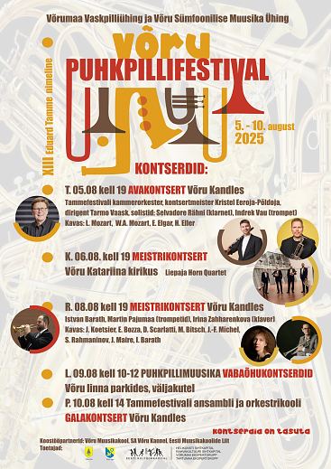 XIII Eduard Tamme nimeline Vru Puhkpillifestival