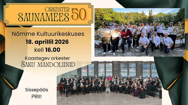 Puhkpilliorkester Saunamees 50