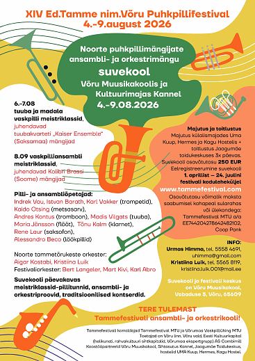 Eduard Tamme nimeline V�ru Puhkpillifestival