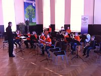 Tartu Tamme G�mnaasiumi puhkpilliorkester, dirigent Gunnar Pet EST-NOK 2012 pildigalerii