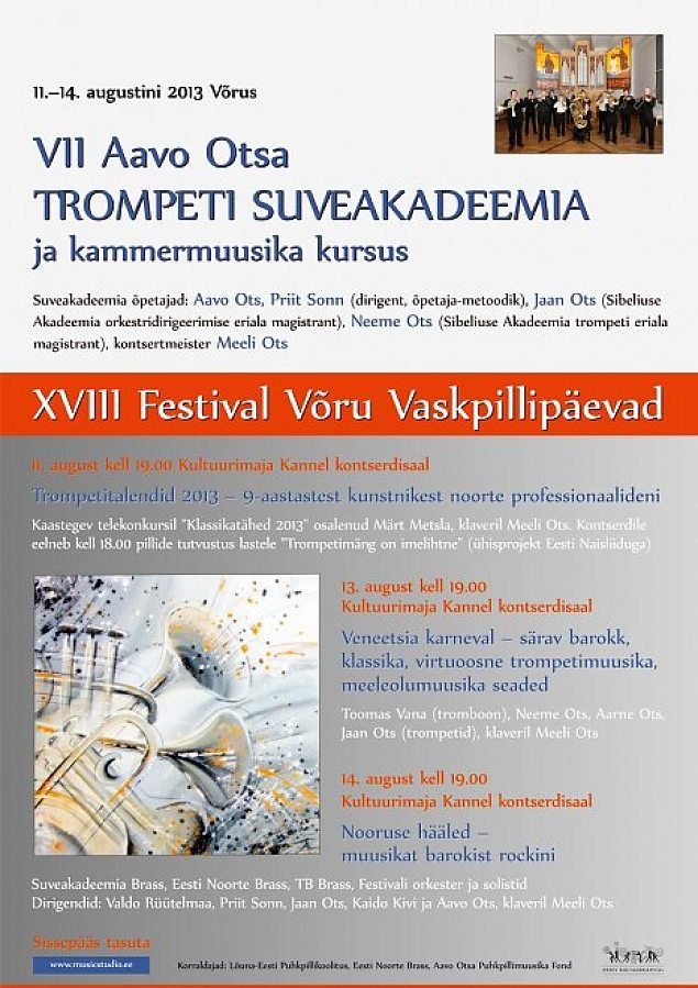 VII Aavo Otsa Trompeti Suveakadeemia Vrus