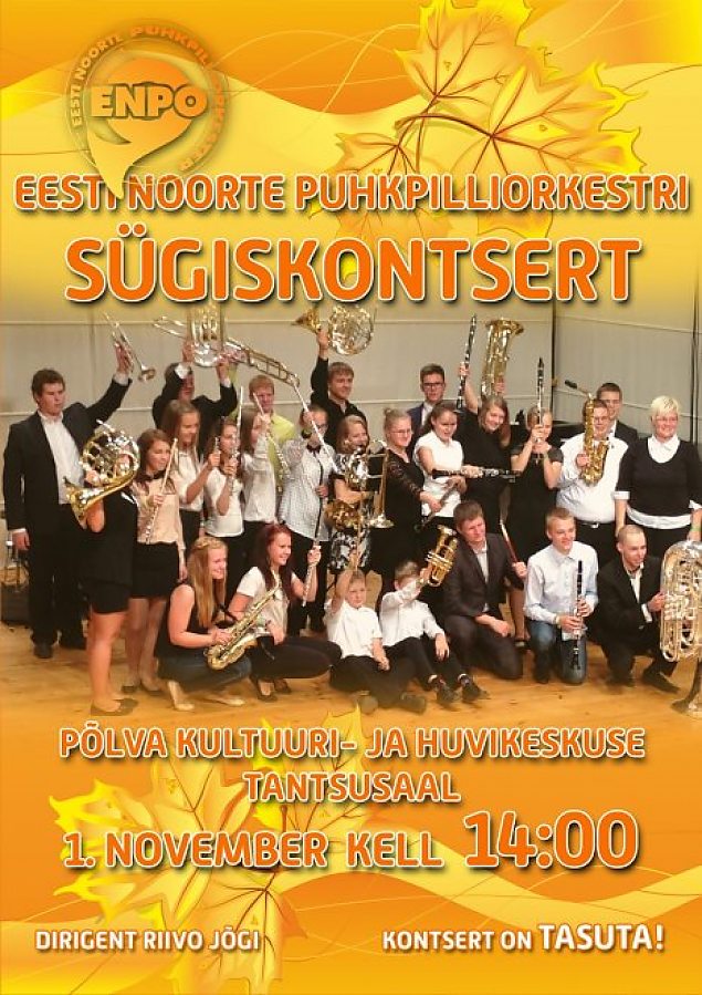 Eesti Noorte Puhkpilliorkestri Sgiskontsert