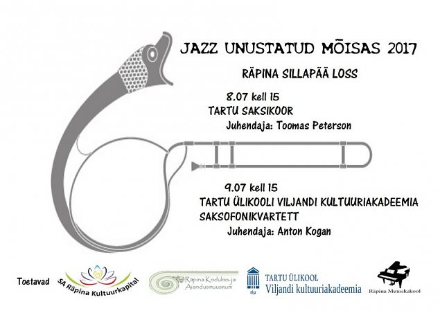 Minifestival Jazz Unustatud Misas 08.-09. juulil Rpina Sillap lossis