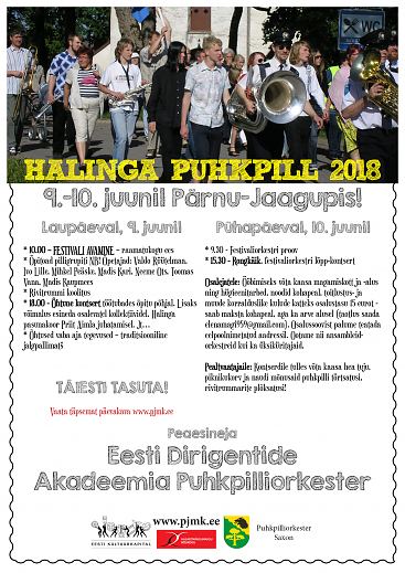 Halinga Puhkpill 2018