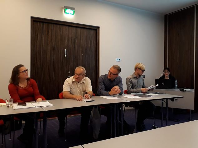 Soome Puhkpilliorkestrite Liidu ja Eesti Puhkpillimuusika hingu juhatuste hiskoosolek toimus Tallinnas.