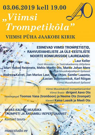 Puhkpillikontsert ''Viimsi trompetikla''