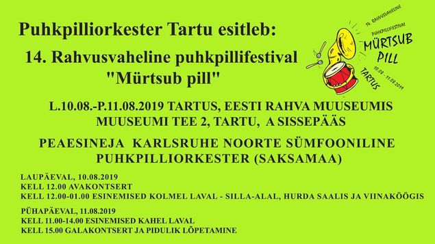 14. Rahvusvaheline puhkpillifestival ''Mrtsub Pill''